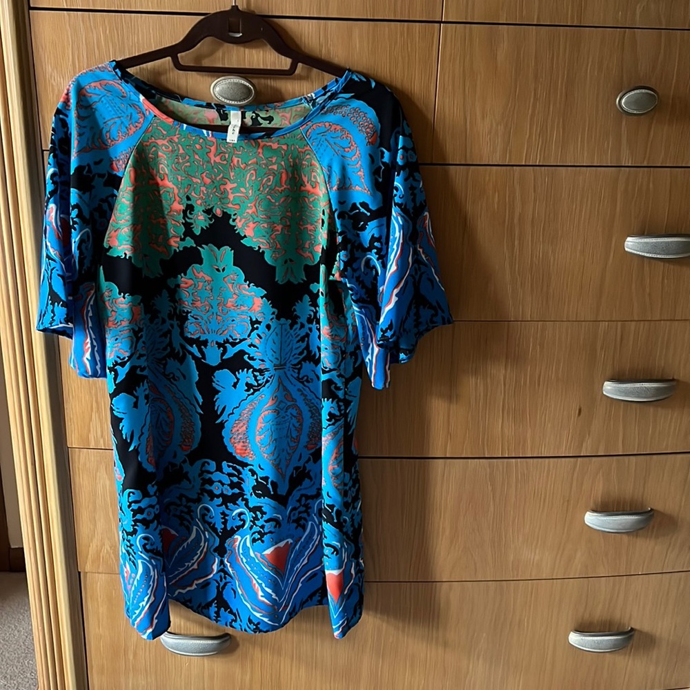 Tyche size M multi color dress